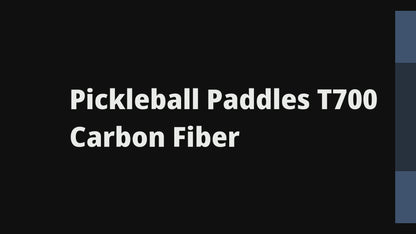 ERSZOO T700 Carbon Fiber Edgeless Pickleball Paddle - Advanced Control and Power for Competitive Play